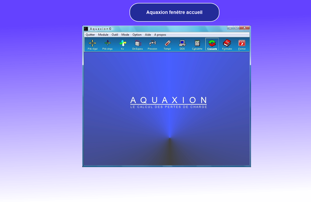 Fenêtre accueil Aquaxion